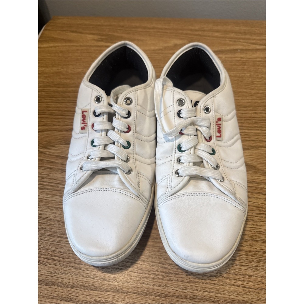 Levi's Vintage White Shoes UK 6. Insert Is Loose In Both Shoes